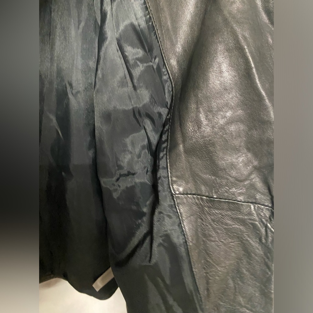 Madewell Moto Genuine Soft Leather Jacket sz XS - Picture 9 of 13